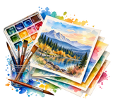Layered Watercolor Painting Project Guide