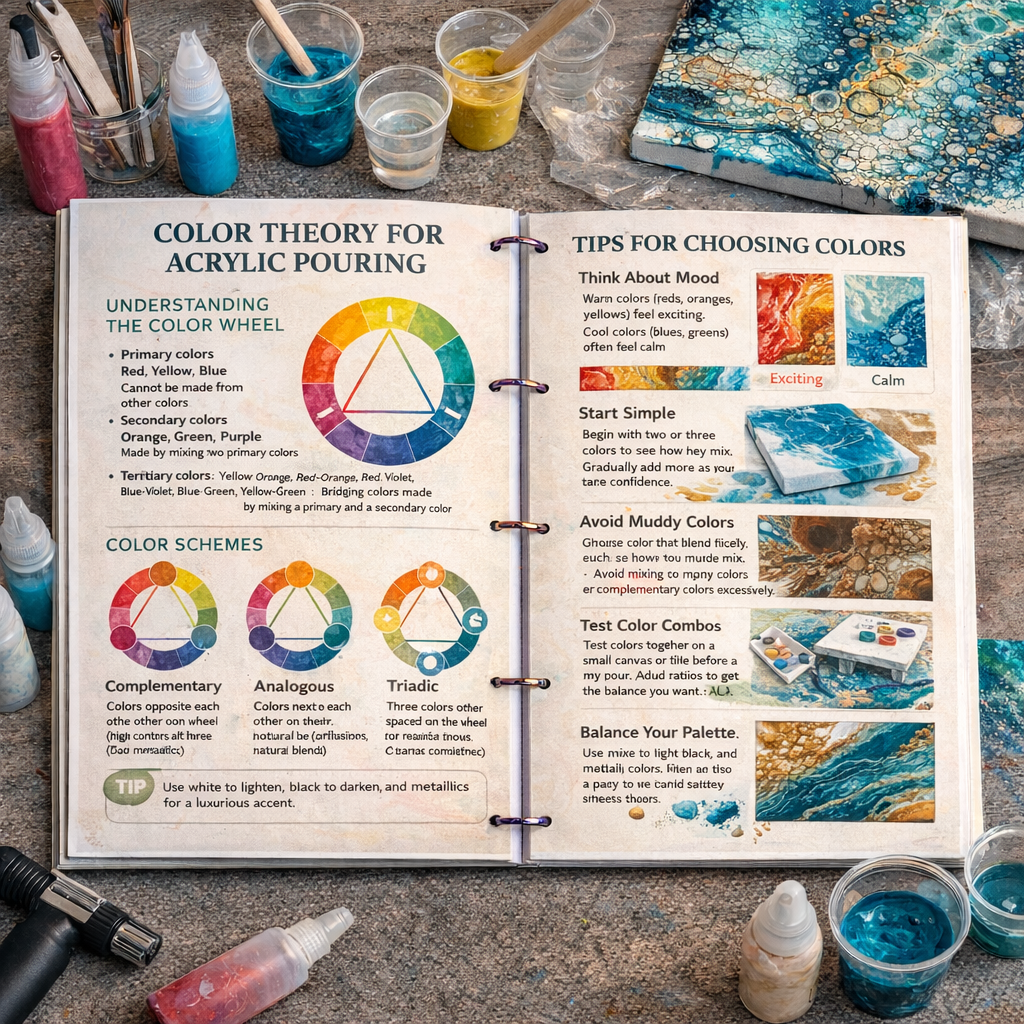 1.000+ Free Acrylic Pouring Guide