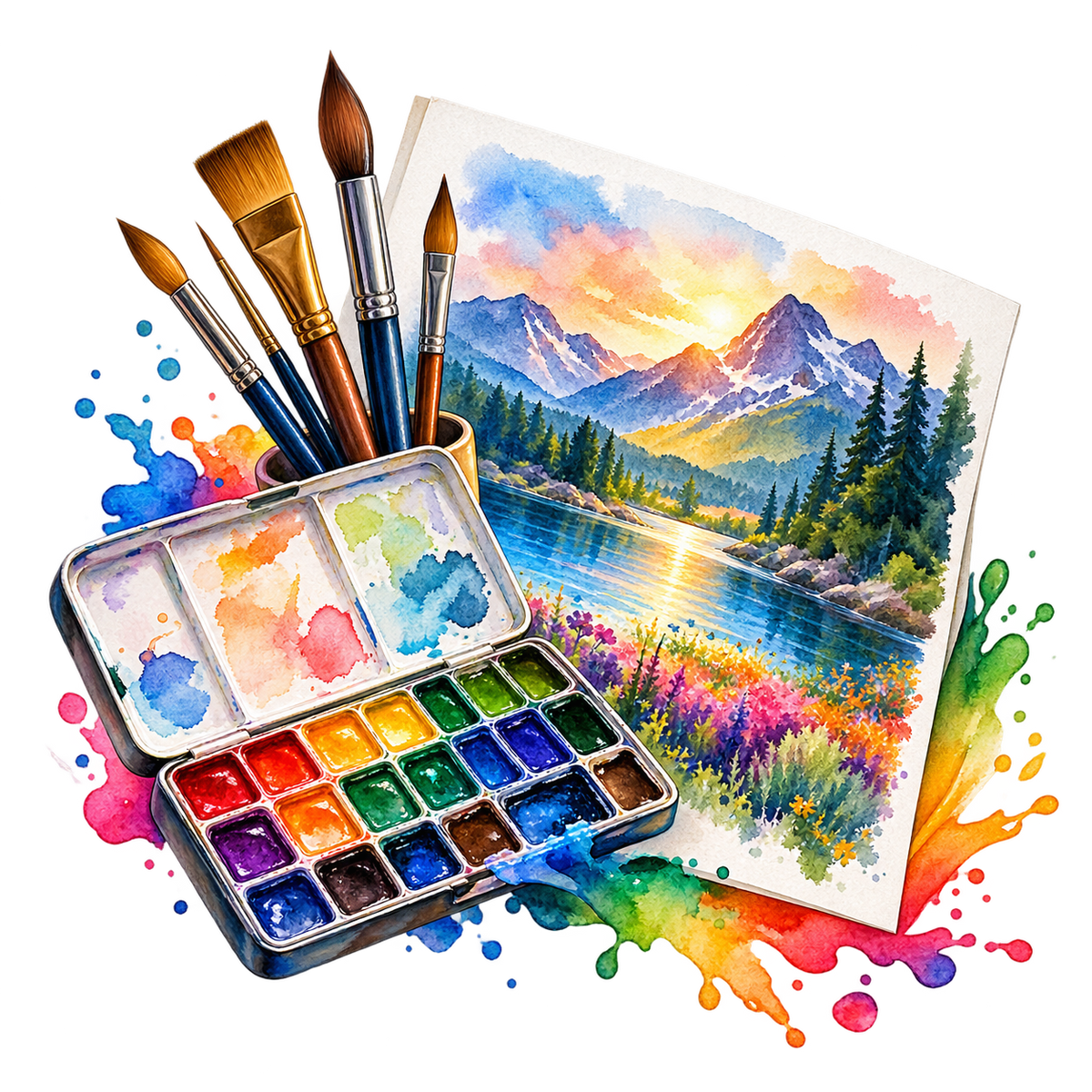 Advanced Watercolor Master Guide