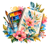Decorative Watercolor Illustration Notes