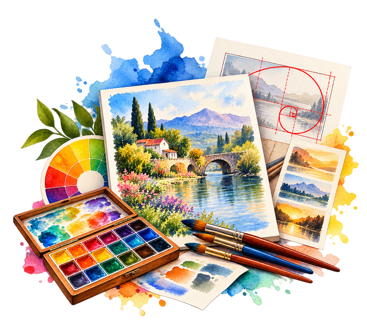 The Complete Watercolor Composition Guide