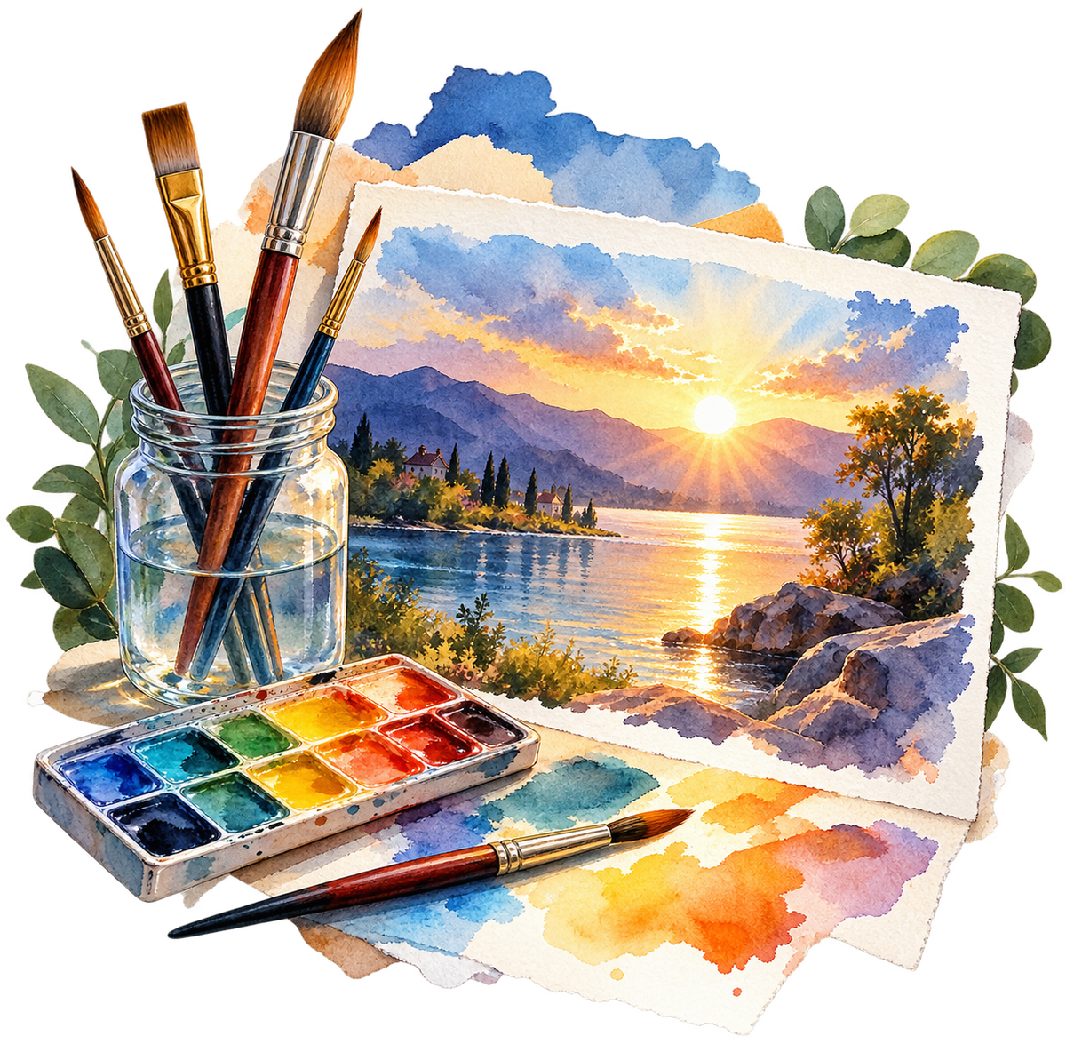 Watercolor Light & Shadow Master Guide