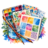 Watercolor Texture & Pattern Notes